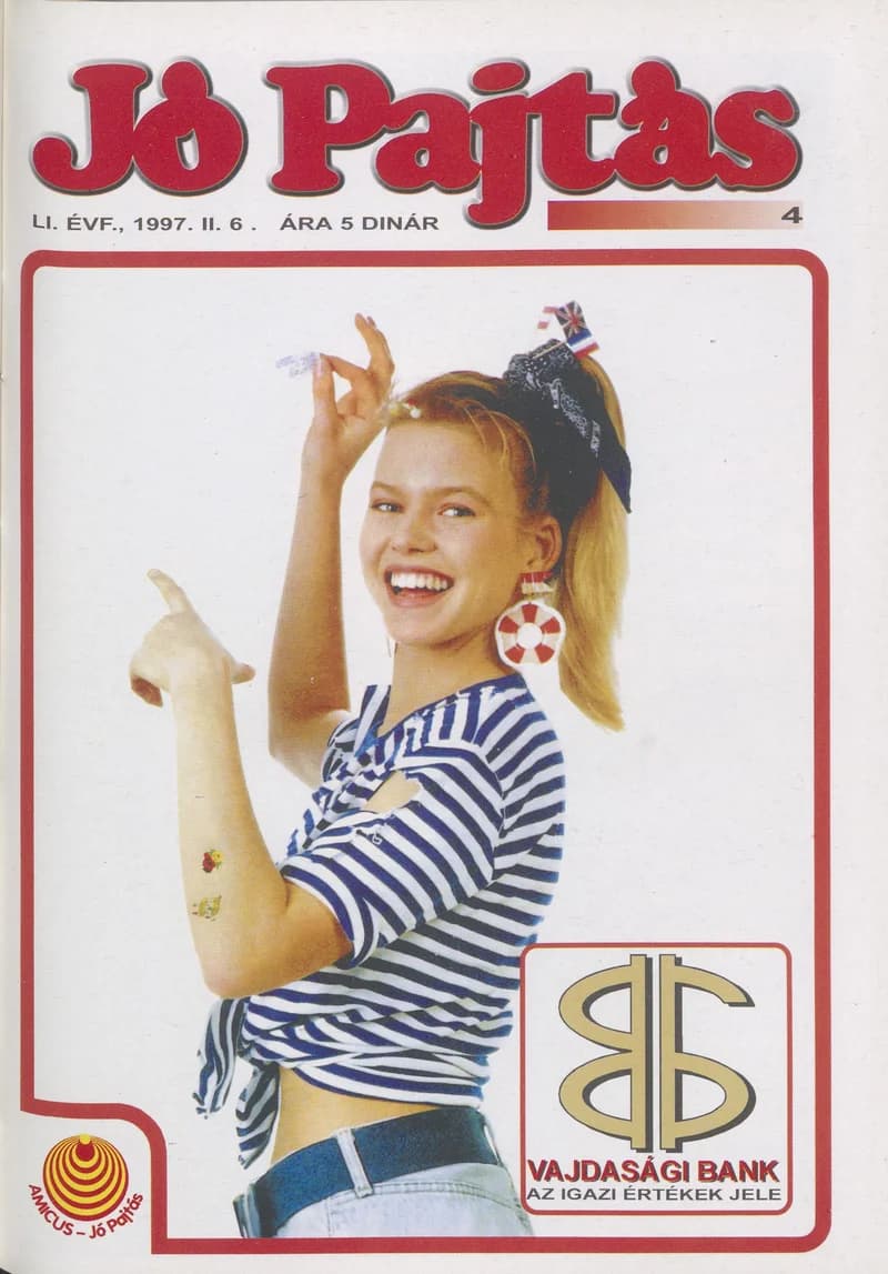 Jó Pajtás, 51. évf. 1997. február 6. 4. sz.