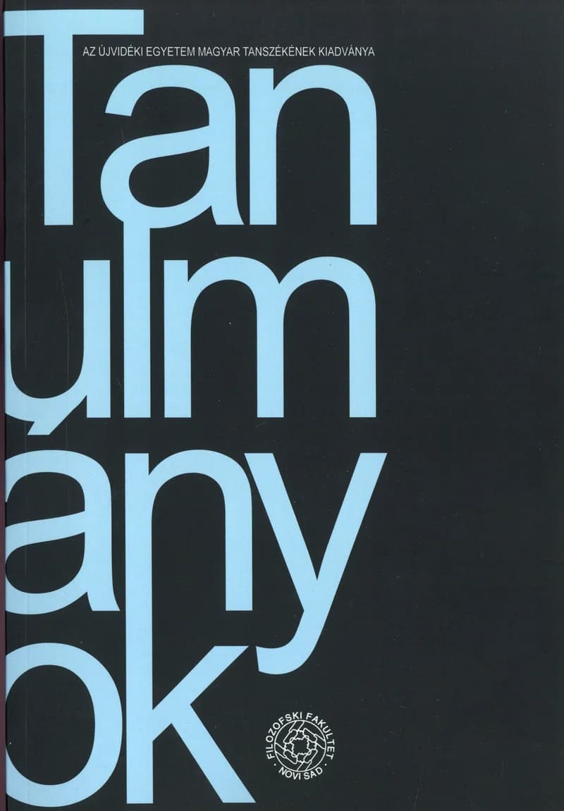 Tanulmányok, 52. évf. 2022. 2. sz. 1–174. oldal