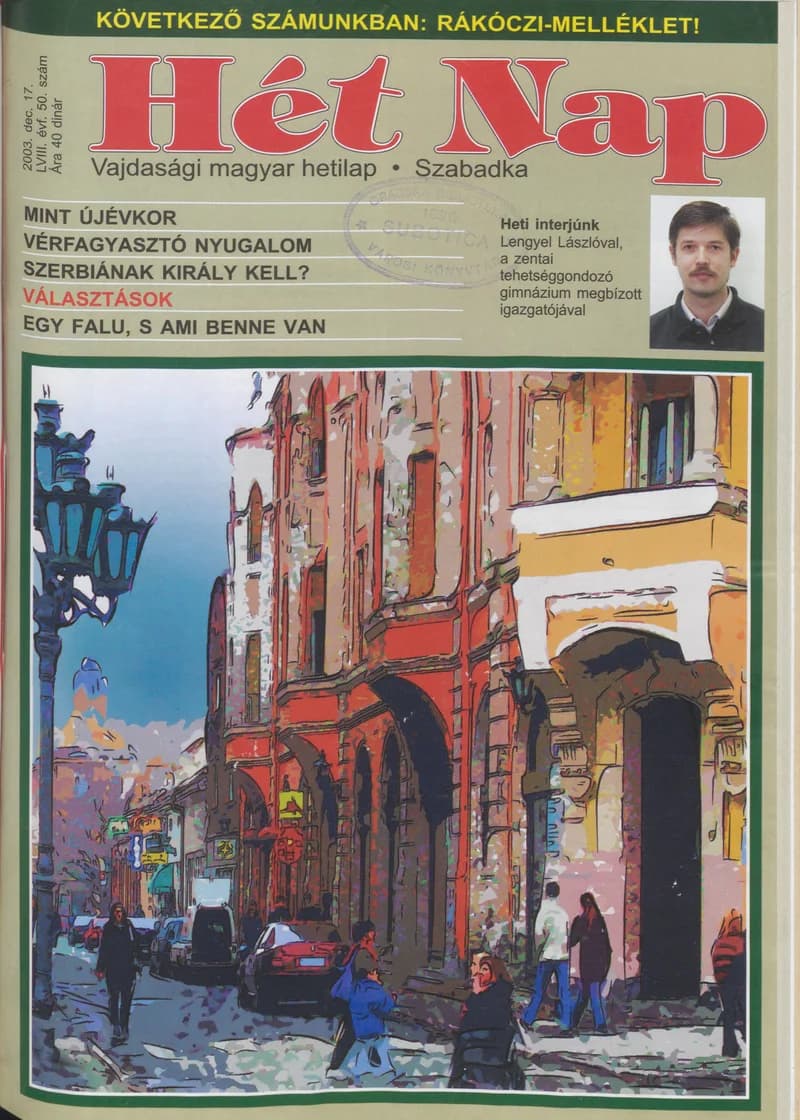 7 Nap, 58. évf. 2003. december 17. 50. sz.