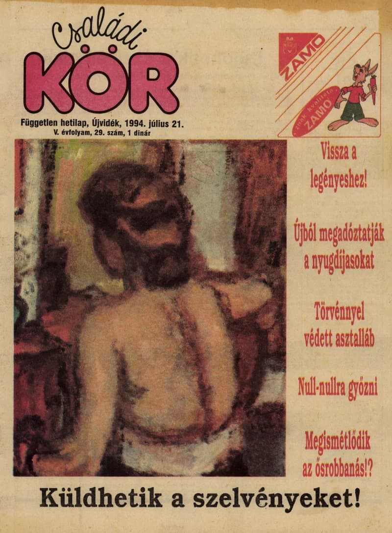 Családi Kör, 5. évf. 1994. július 21. 29. sz.