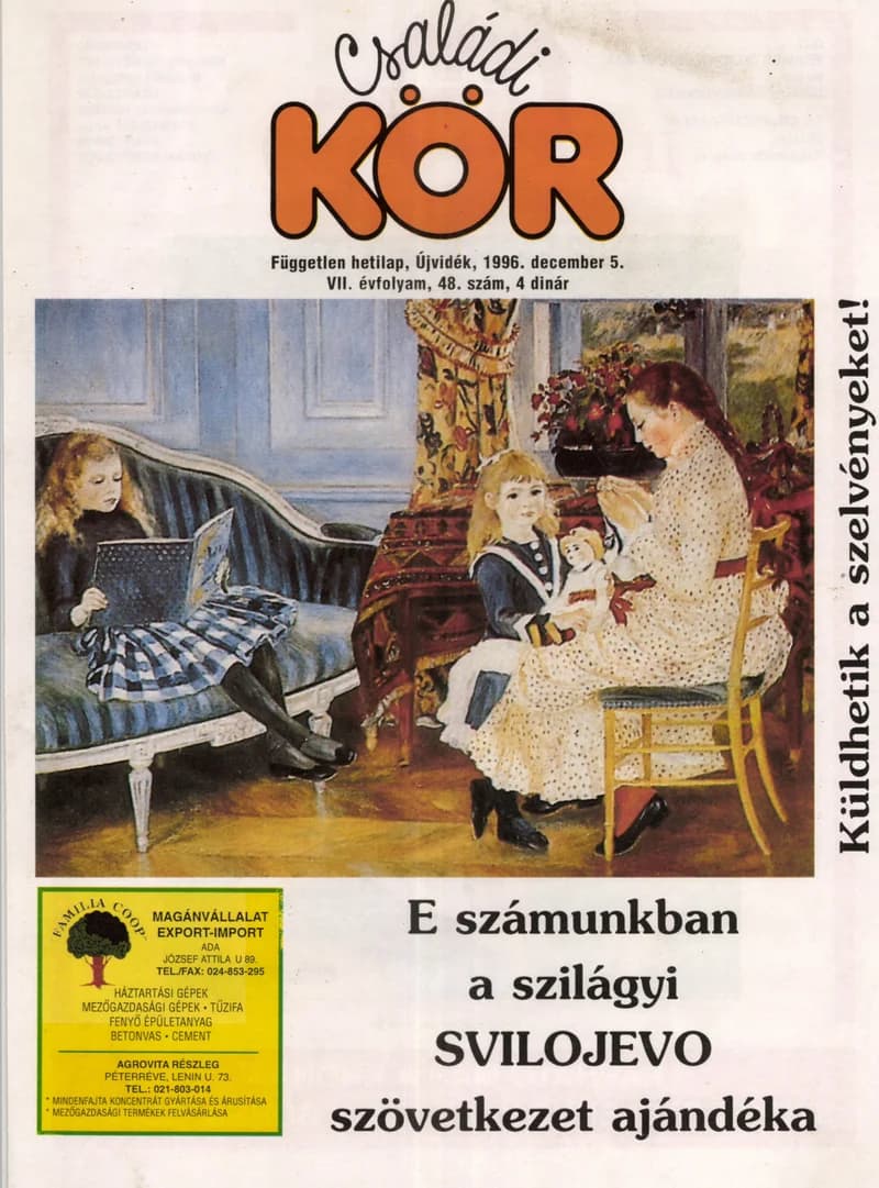 Családi Kör, 7. évf. 1996. december 5. 49. sz.