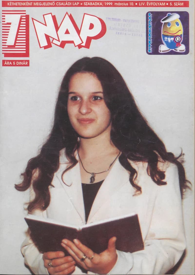 7 Nap, 54. évf. 1999. március 10. 5. sz. 1–68. oldal