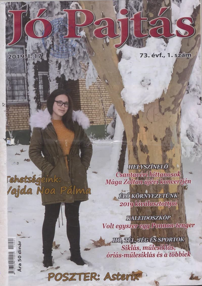 Jó Pajtás, 73. évf. 2019. január 17. 1. sz.
