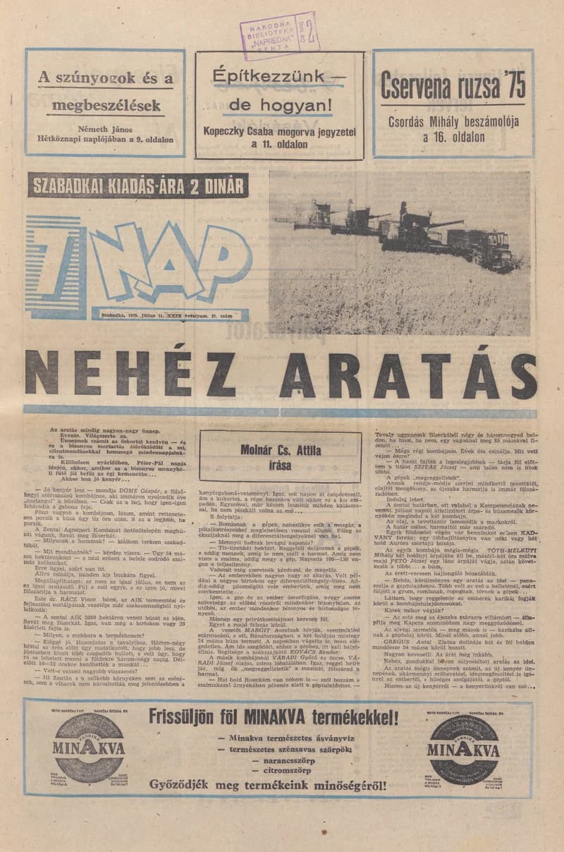 7 Nap, 30. évf. 1975. július 11. 27. sz. 1–28. oldal
