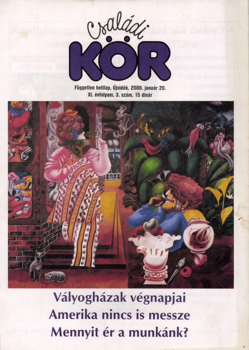 Családi Kör, 11. évf. 2000. január 20. 3. sz.