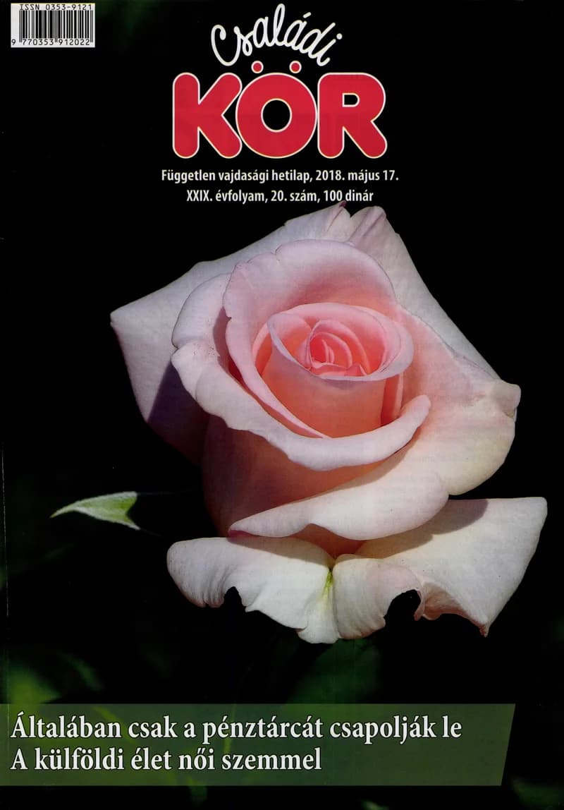 Családi Kör, 29. évf. 2018. május 17. 20. sz.