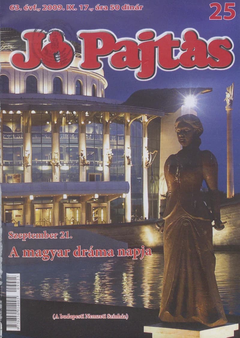 Jó Pajtás, 63. évf. 2009. szeptember 17. 25. sz.