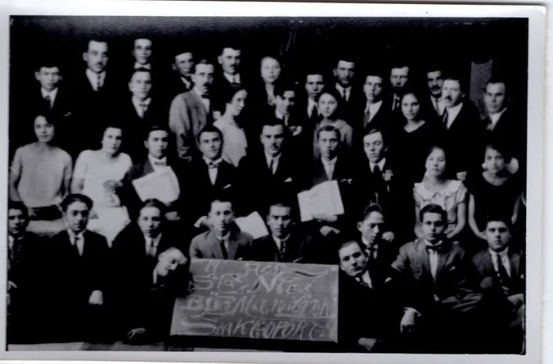 Zentai bőrmunkások sztrájk után (1925)