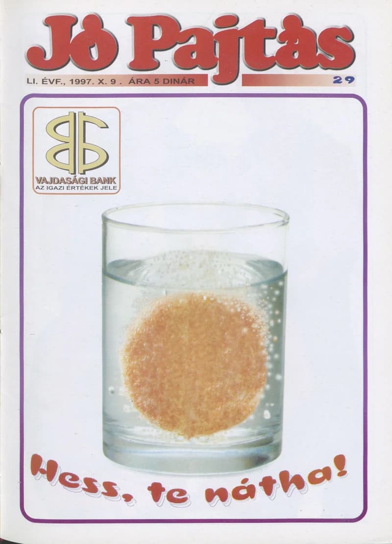 Jó Pajtás, 51. évf. 1997. október 9. 29. sz.