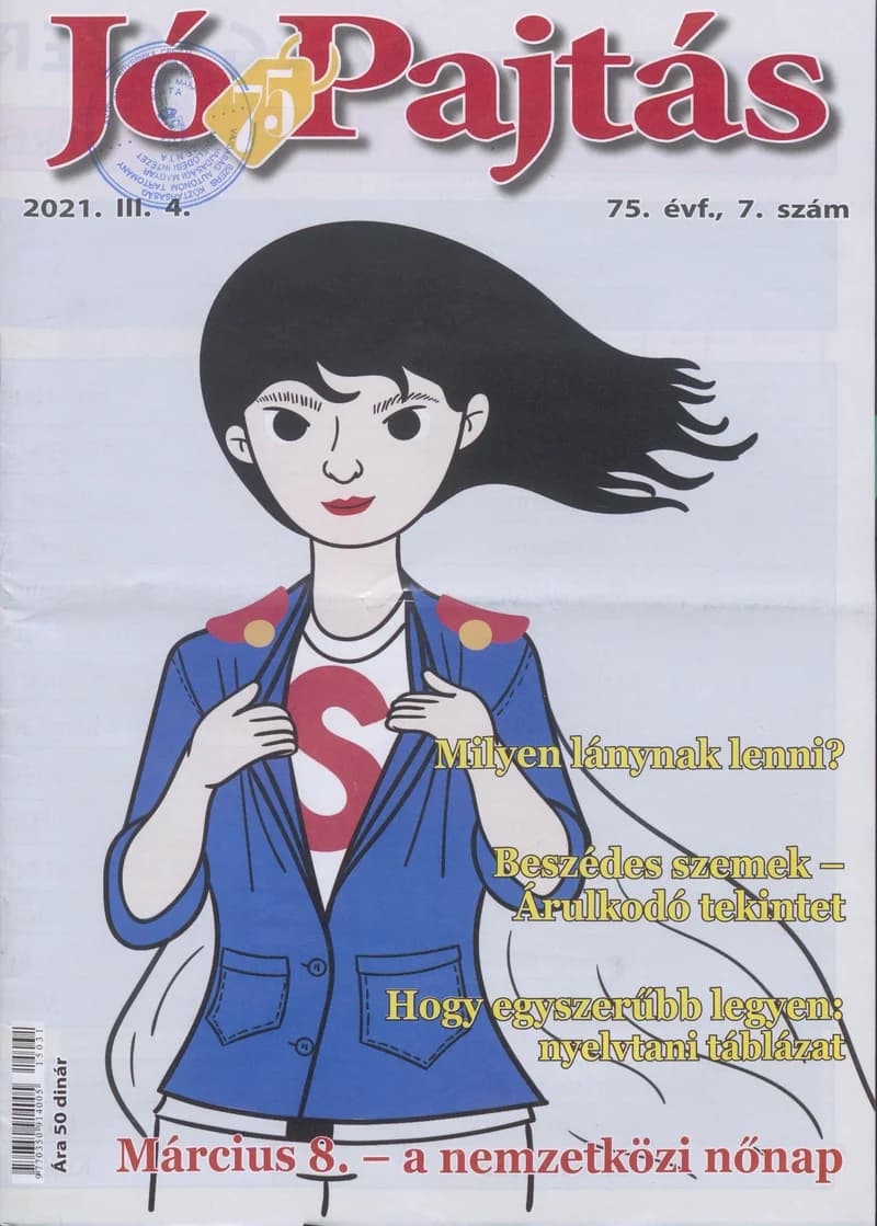 Jó Pajtás, 75. évf. 2021. március 4. 7. sz.