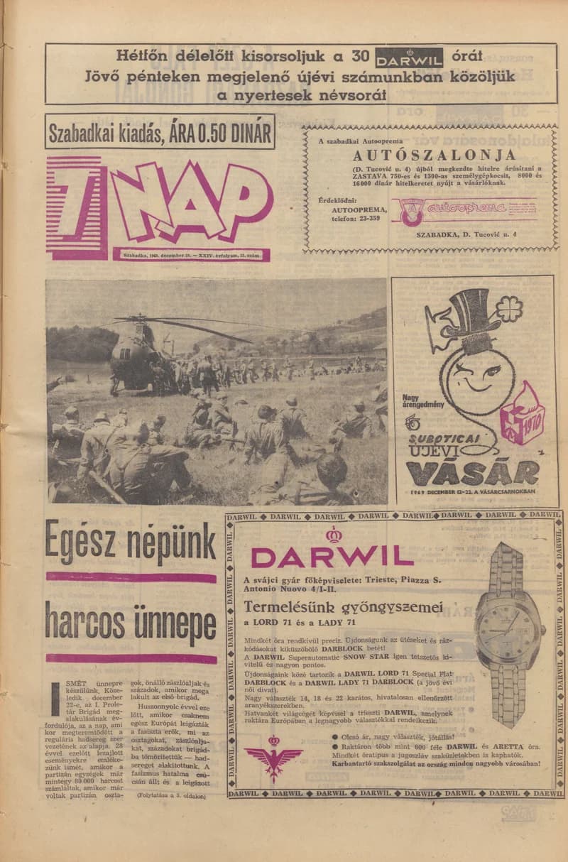 7 Nap, 24. évf. 1969. december 19. 51. sz. 1–16. oldal