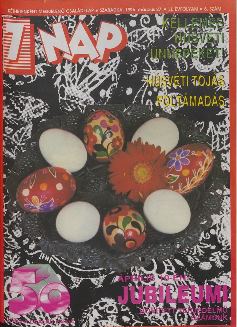 7 Nap, 51. évf. 1996. március 27. 6. sz. 1–68. oldal