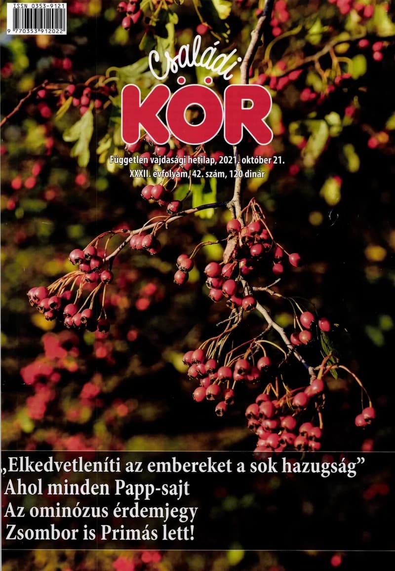 Családi Kör, 32. évf. 2021. október 21. 42. sz.