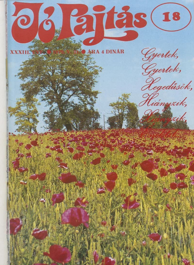 Jó Pajtás, 33. évf. 1979. május 31. 18. sz.