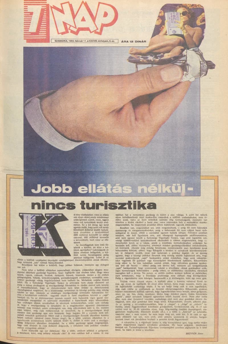 7 Nap, 38. évf. 1983. február 11. 6. sz. 1–16. oldal