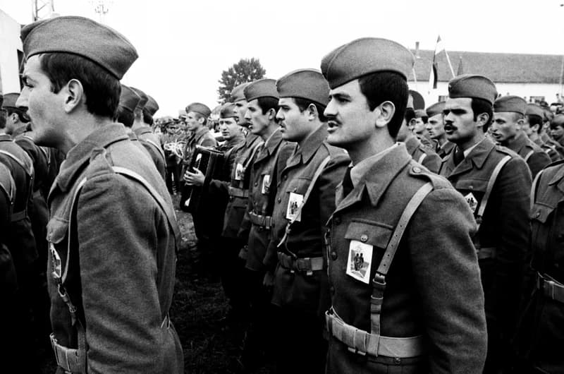 Emlékmű átadás Lovćenacon