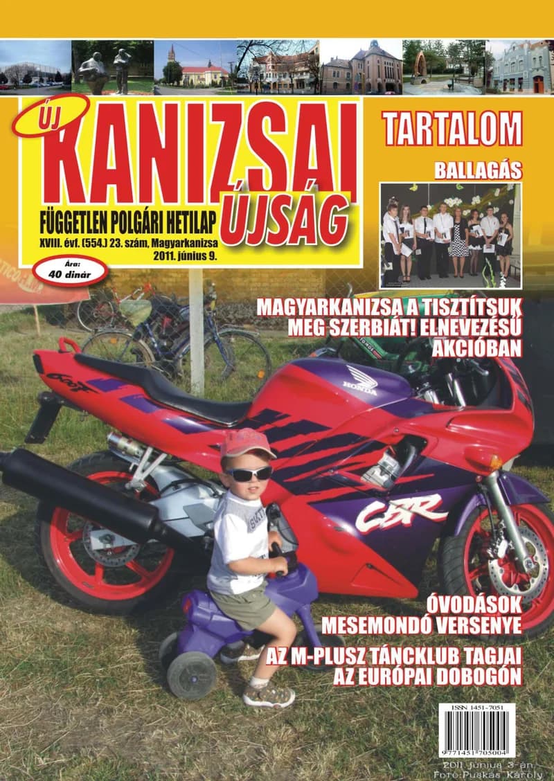 Új Kanizsai Újság, 18. évf. 2011. június 9. 23. sz.