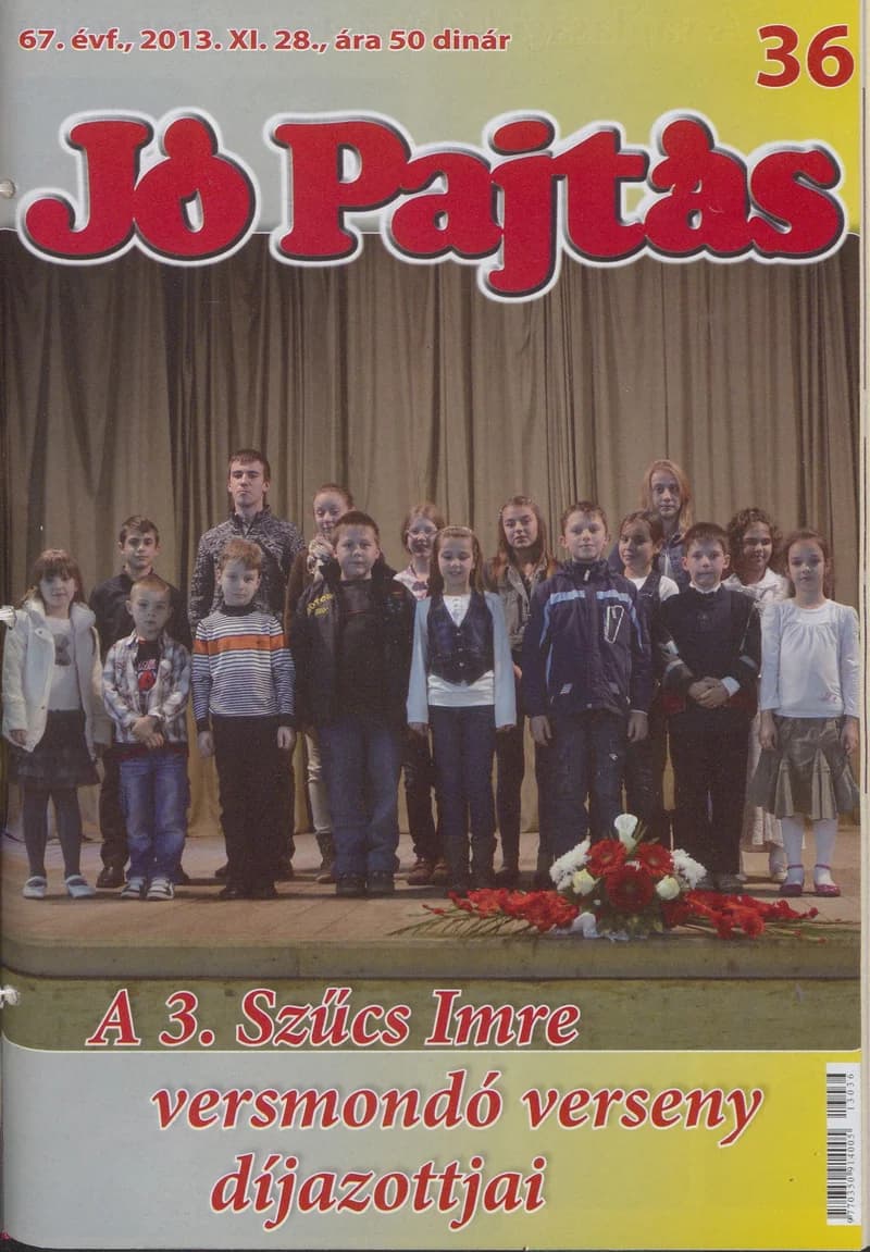 Jó Pajtás, 67. évf. 2013. november 28. 36. sz.