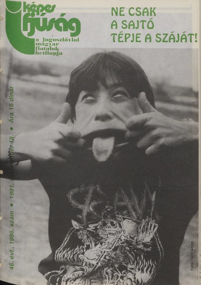 Képes Ifjúság, 47. évf. 1991. szeptember 18. 1996. sz.