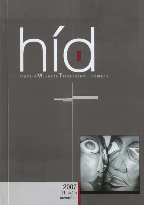 Híd, 71. évf. 2007. november. 11. sz. 1–96. oldal