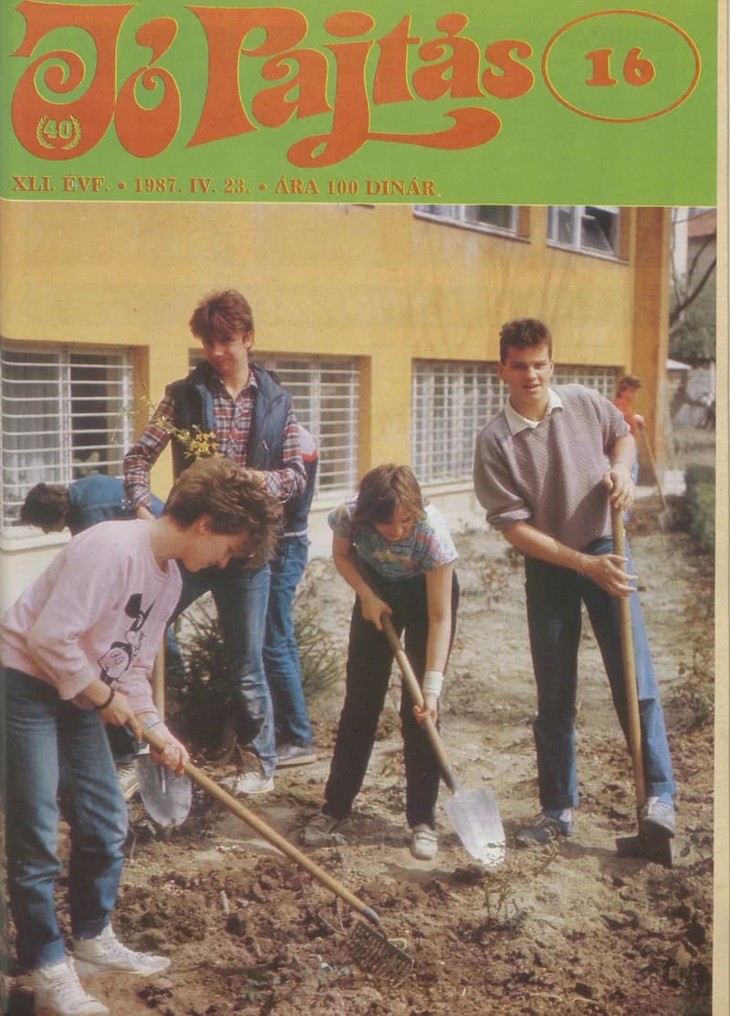 Jó Pajtás, 41. évf. 1987. április 23. 16. sz.
