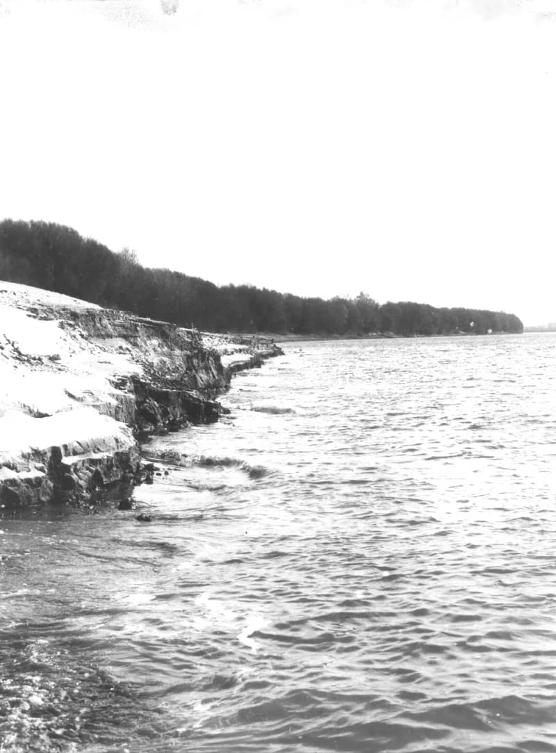 A Tisza Zentánál a bánáti oldalon