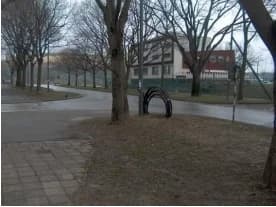 „DO NOT CROSS” (helyspecifikus installáció)