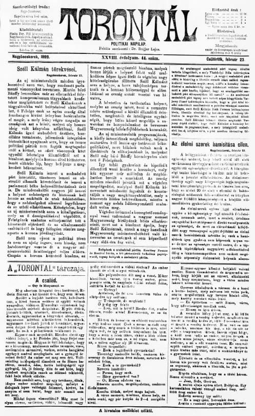 Torontál, 28. évf. 1899. február 23. 44. sz.