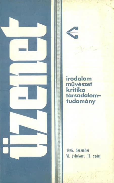 Üzenet, 6. évf. 1976. december. 12. sz. 663–752. oldal