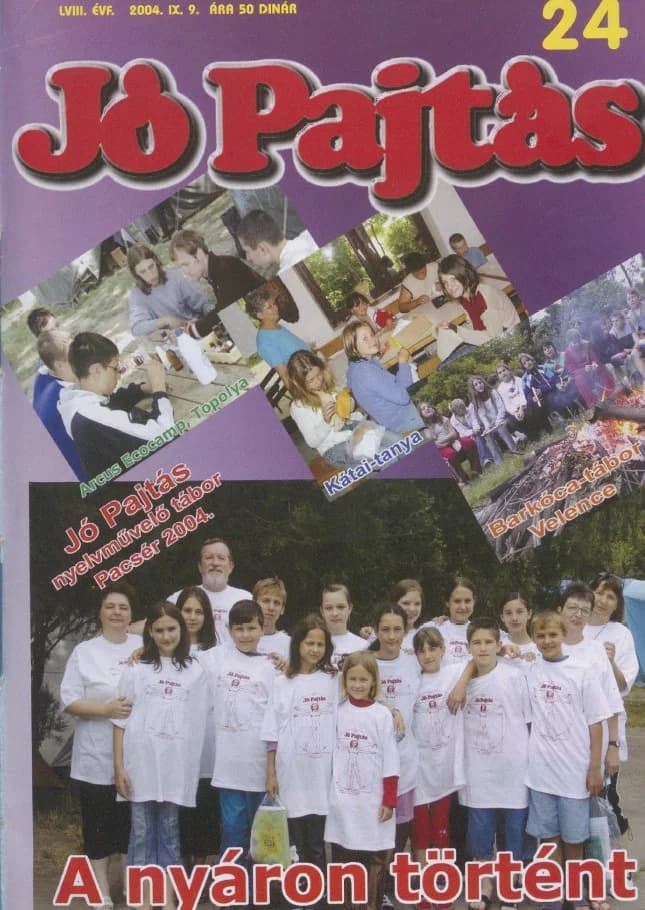 Jó Pajtás, 58. évf. 2004. szeptember 9. 24. sz.