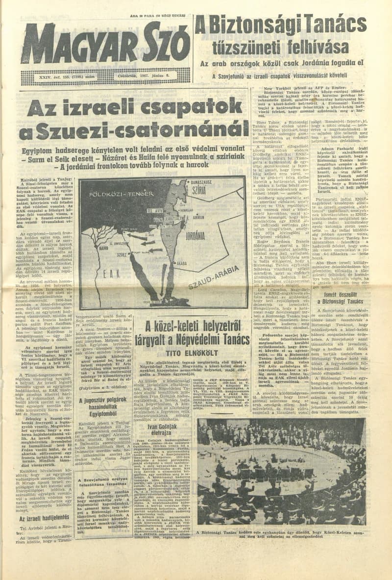 Magyar Szó, 24. évf. 1967. június 8. 155. sz. 1–12. oldal