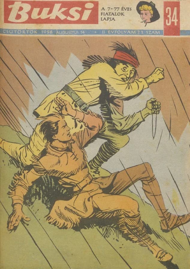 Buksi, 2. évf. 1958. augusztus 14. 34. sz.