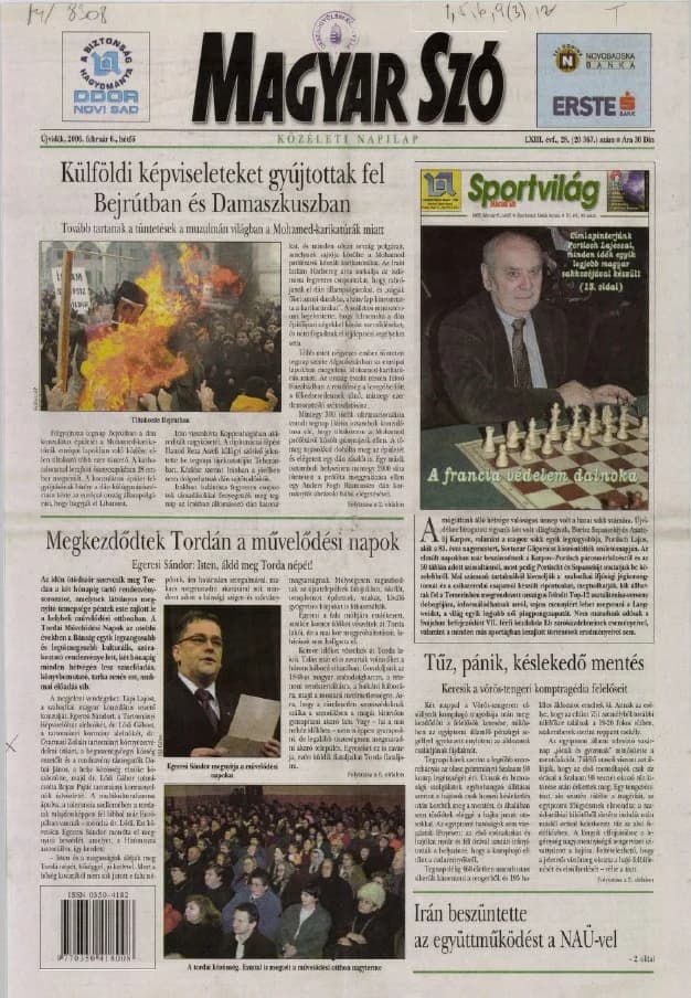 Magyar Szó, 63. évf. 2006. február 6. 28. sz. 1–12. oldal