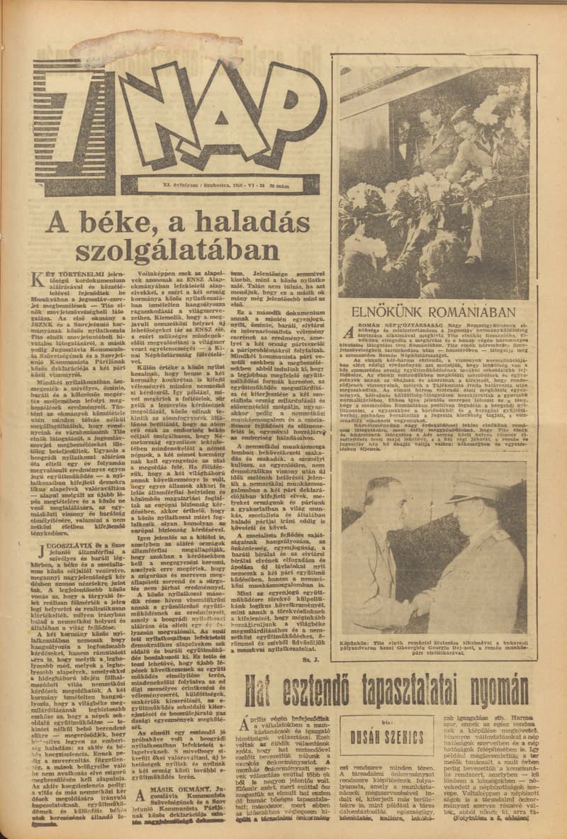 7 Nap, 11. évf. 1956. június 24. 26. sz.