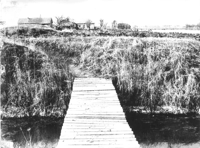 Kanális a zentai rétben