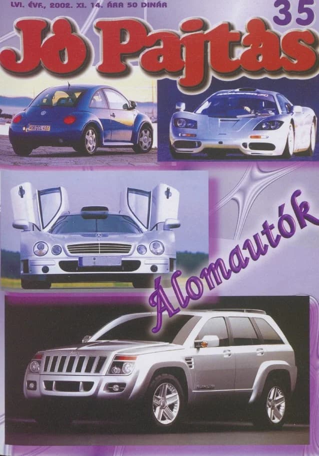Jó Pajtás, 56. évf. 2002. november 14. 35. sz.