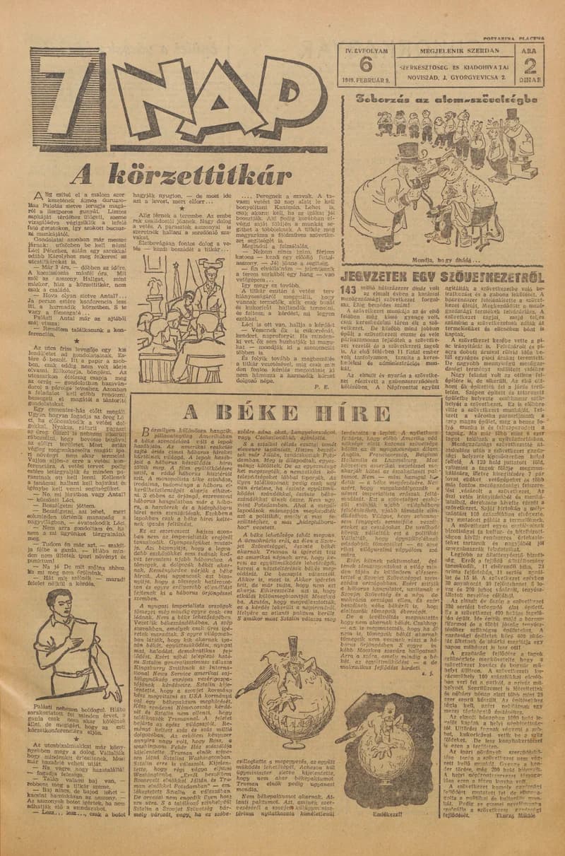 7 Nap, 4. évf. 1949. február 9. 6. sz. 1–4. oldal