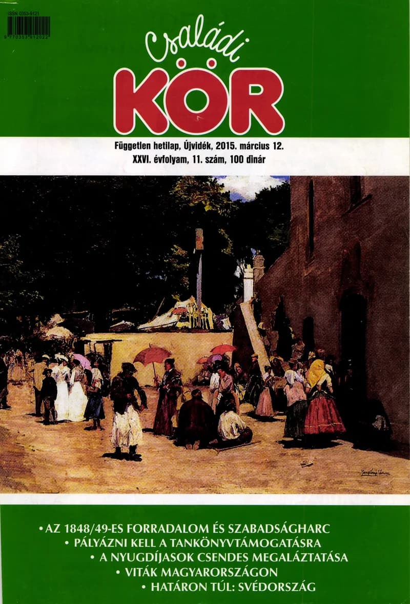 Családi Kör, 26. évf. 2015. március 12. 12. sz.