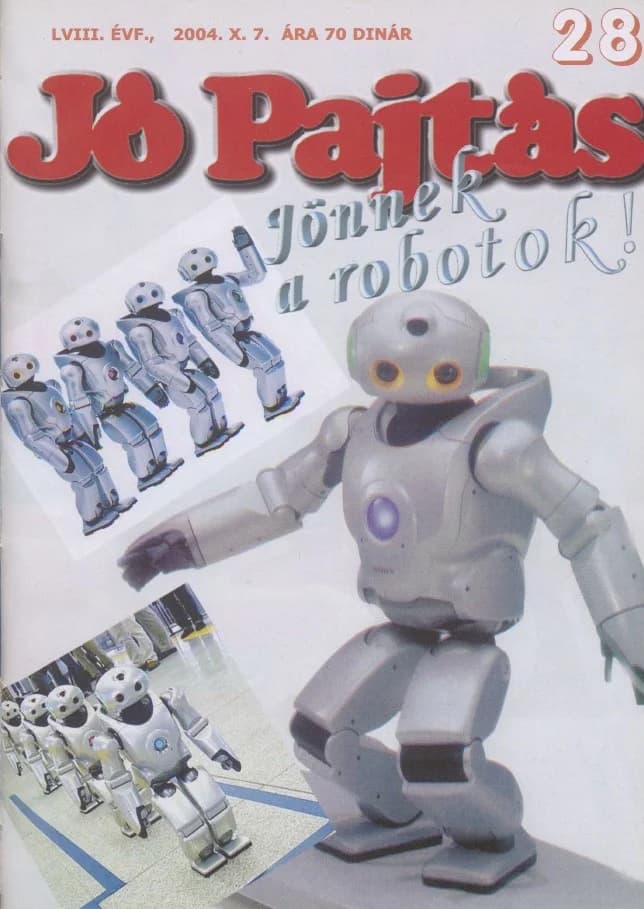 Jó Pajtás, 58. évf. 2004. október 7. 28. sz.