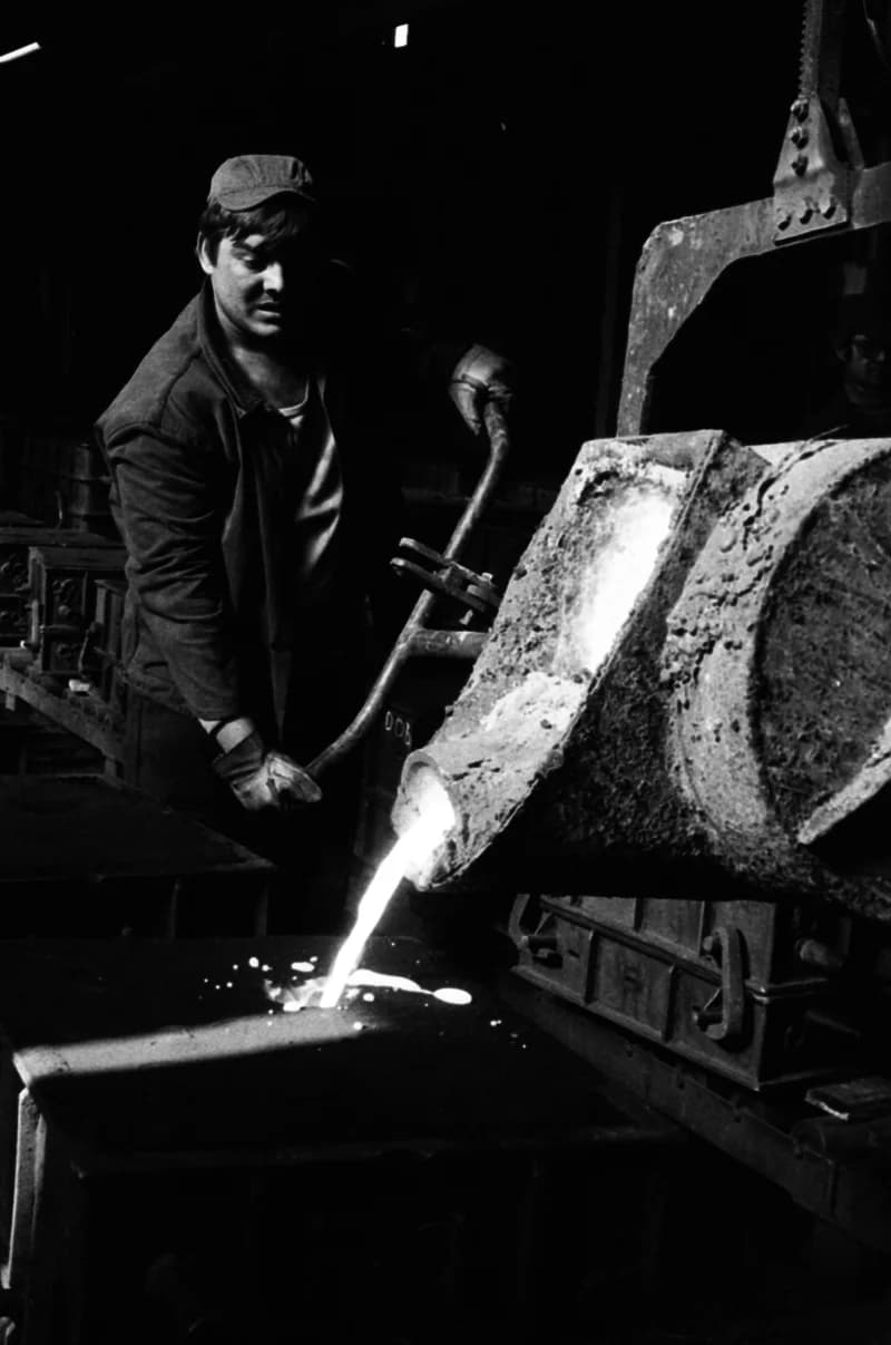 Kikindai öntödében