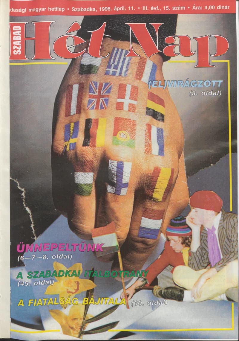 Szabad Hét Nap, 3. évf. 1996. április 11. 15. sz.