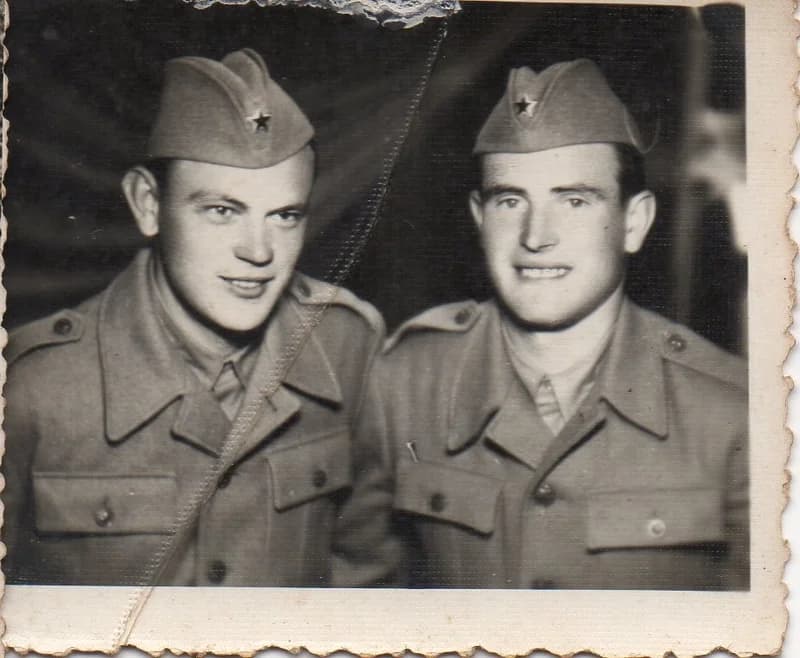 Sinkovits Boldizsár és Fazekas Péter Ohridban katonaként 2.