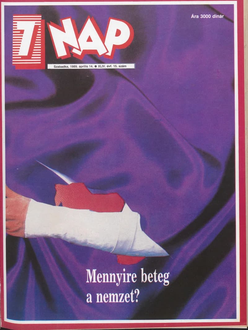 7 Nap, 44. évf. 1989. április 14. 15. sz. 1–68. oldal