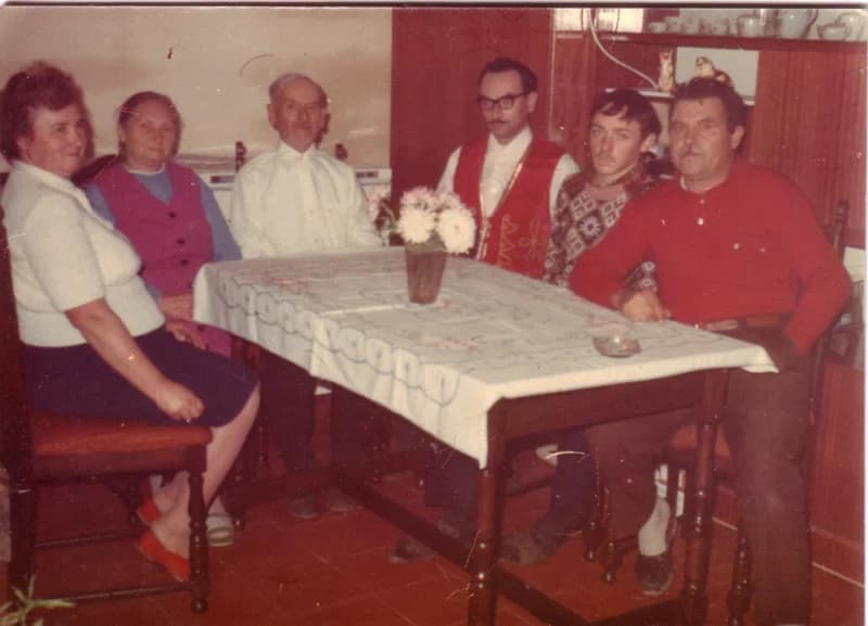 Nagy János családja körében