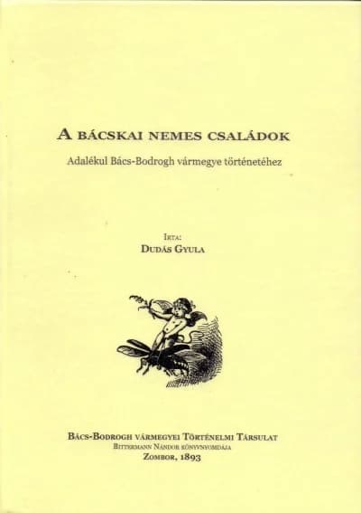 A bácskai nemes családok 