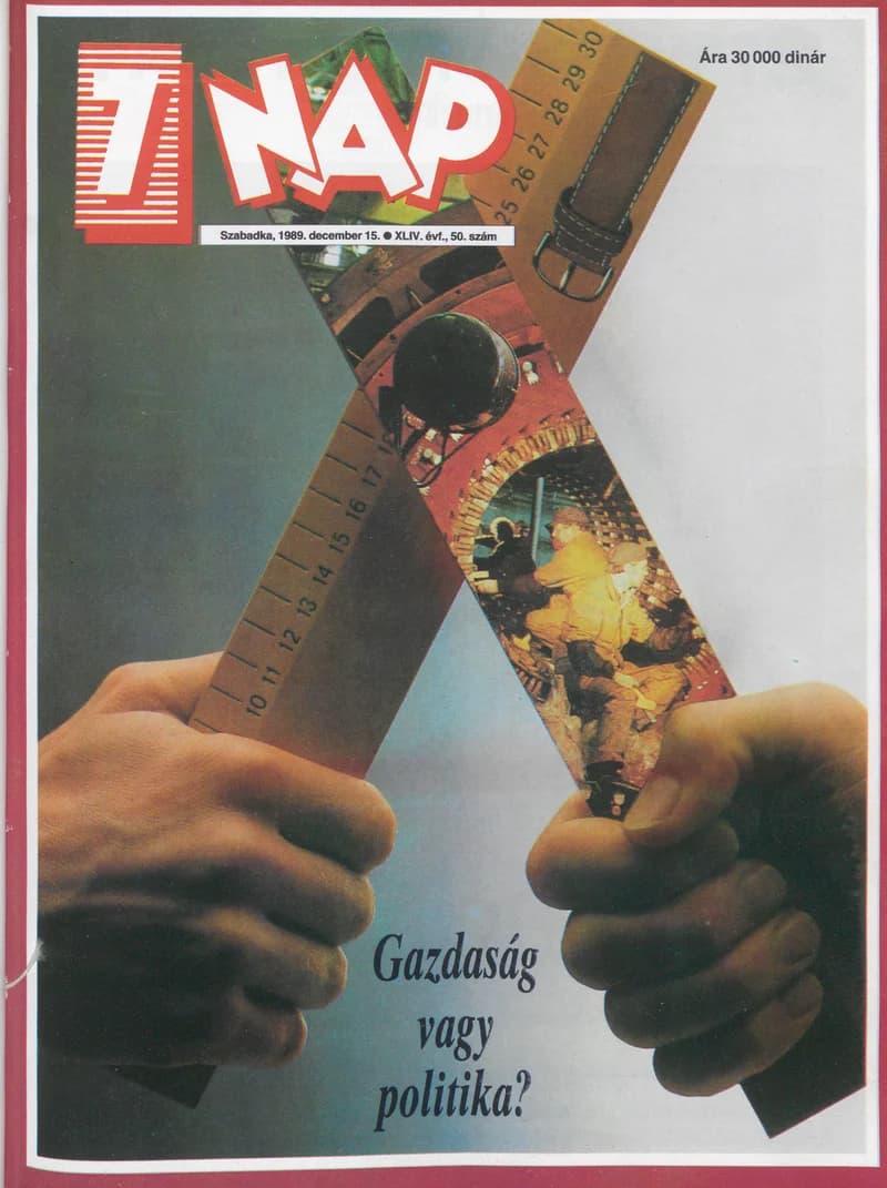 7 Nap, 44. évf. 1989. december 15. 50. sz. 1–68. oldal