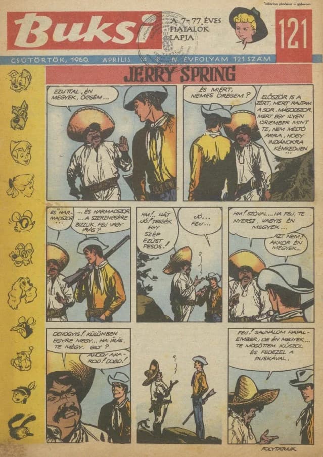 Buksi, 4. évf. 1960. április 14. 121. sz.