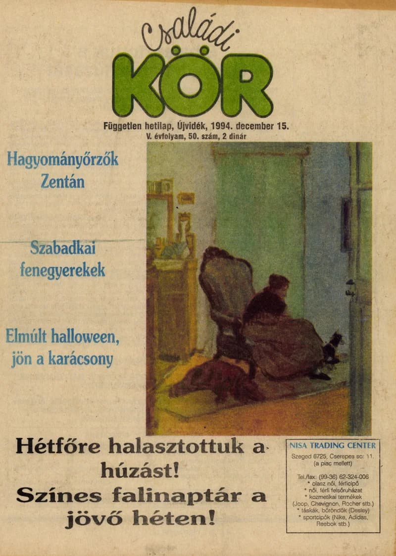 Családi Kör, 5. évf. 1994. december 15. 50. sz.