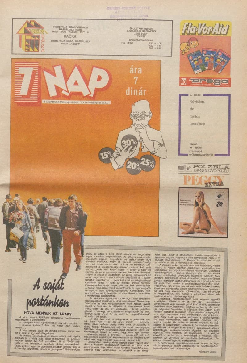 7 Nap, 35. évf. 1980. szeptember 19. 38. sz. 1–20. oldal
