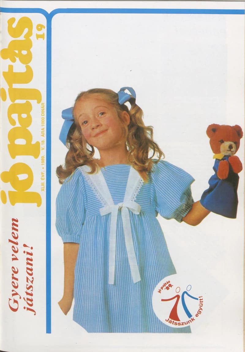 Jó Pajtás, 43. évf. 1989. május 18. 19. sz.